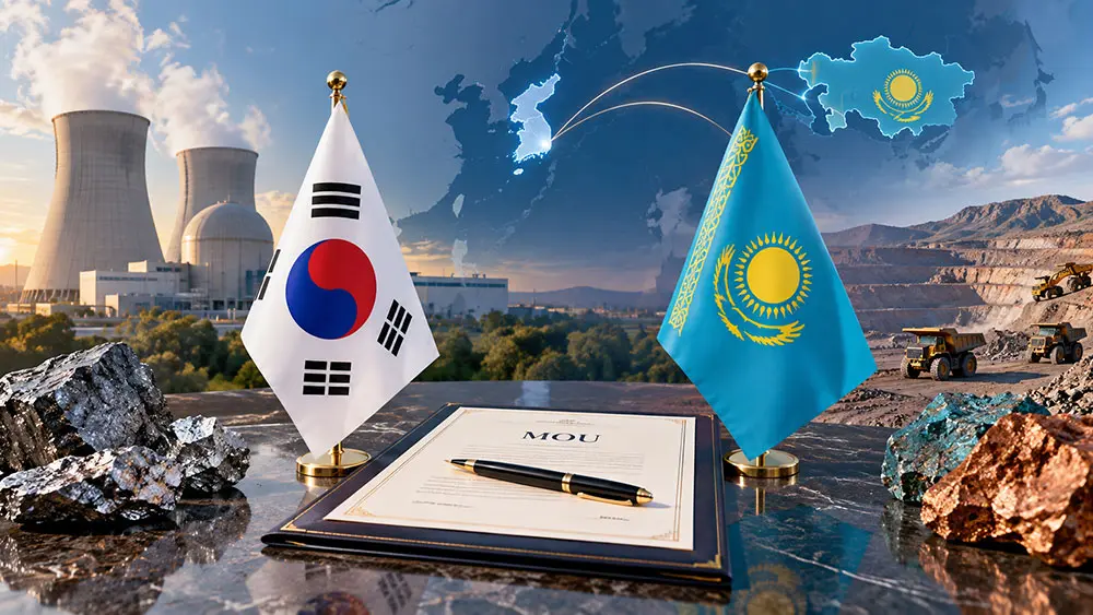 South Korea, Kazakhstan sign MoU on atomic energy, explore mineral trade teaser image