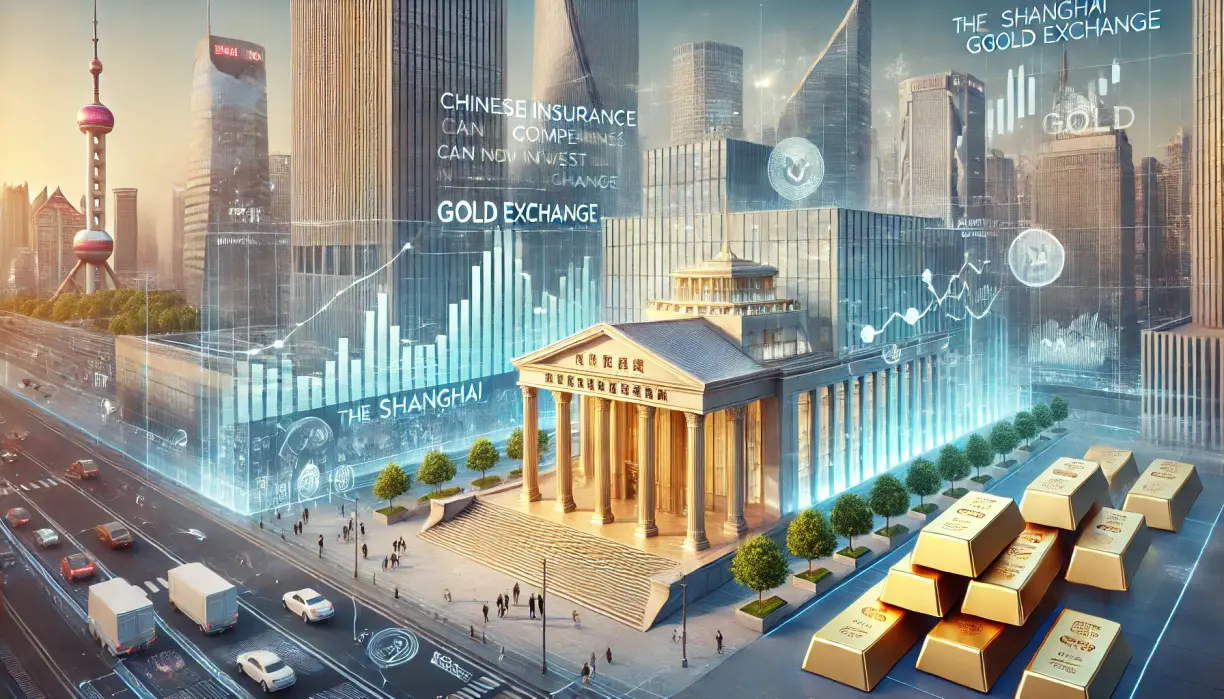 Chinese insurance companies can now invest in gold teaser image