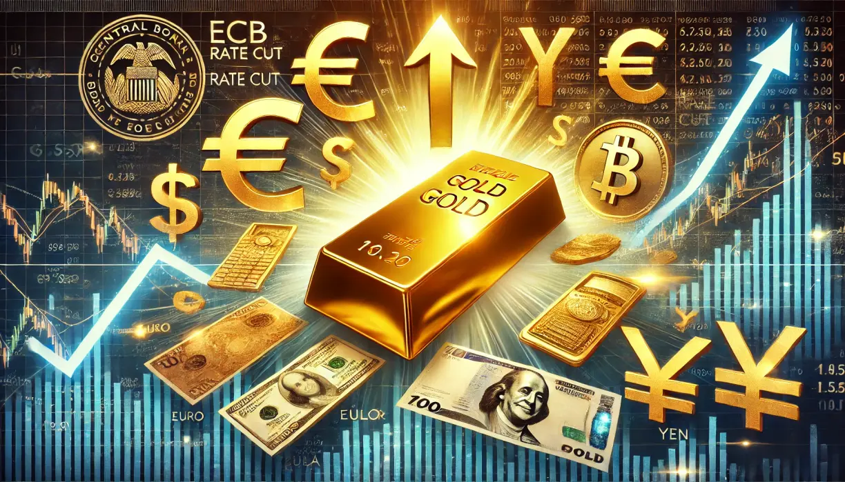 ECB rate cut leading gold to another breakout rally in global currencies teaser image
