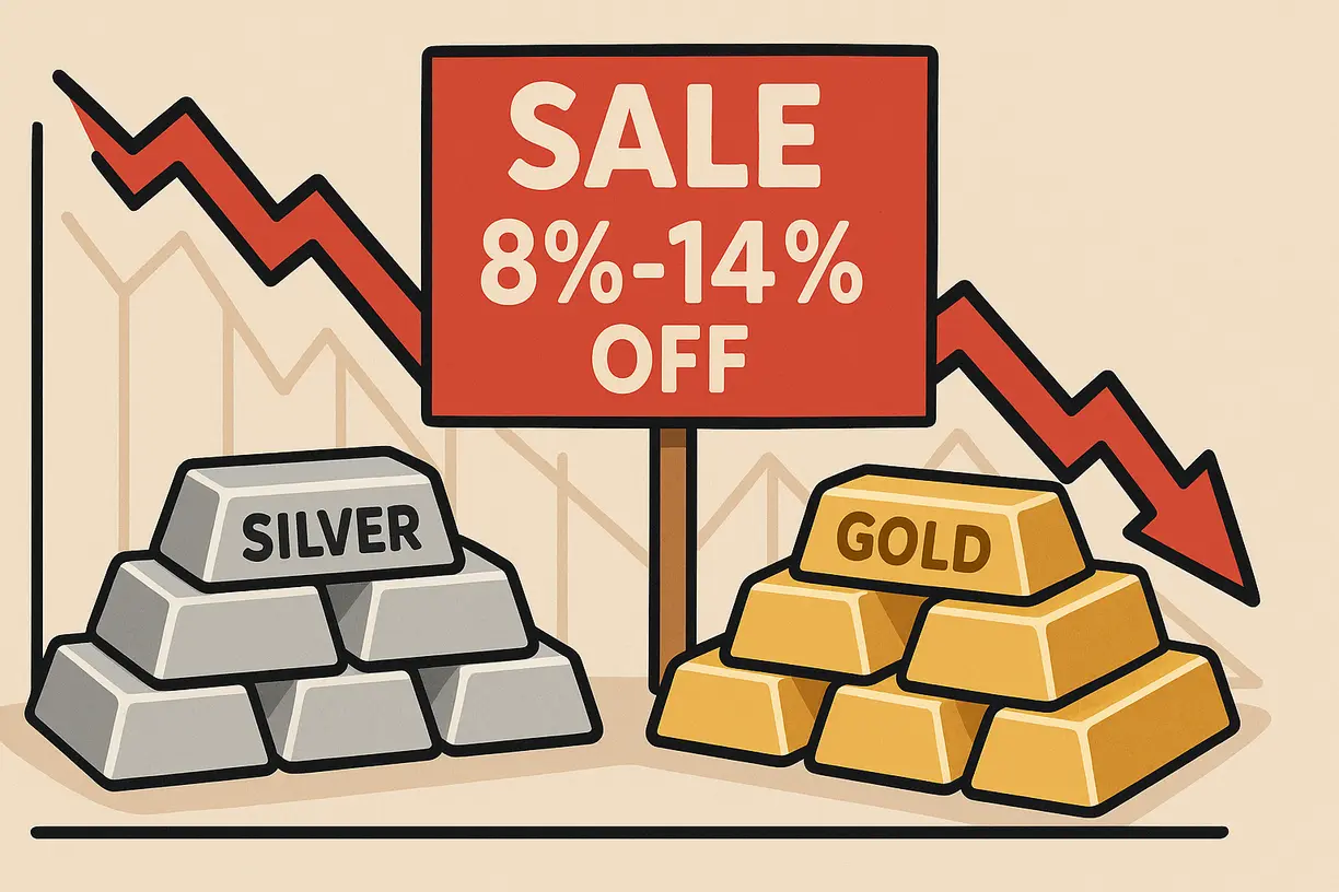 Silver and gold are no longer overbought but still under-owned after steep selloff – Saxo Bank’s Hansen teaser image