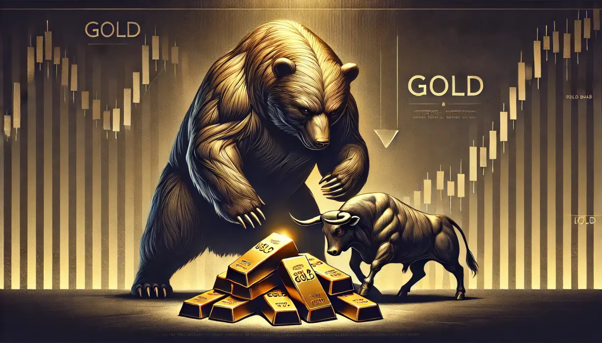 Wall Street turns bearish after equity collapse pulls gold lower, Main Street maintains moderate bullish bias teaser image