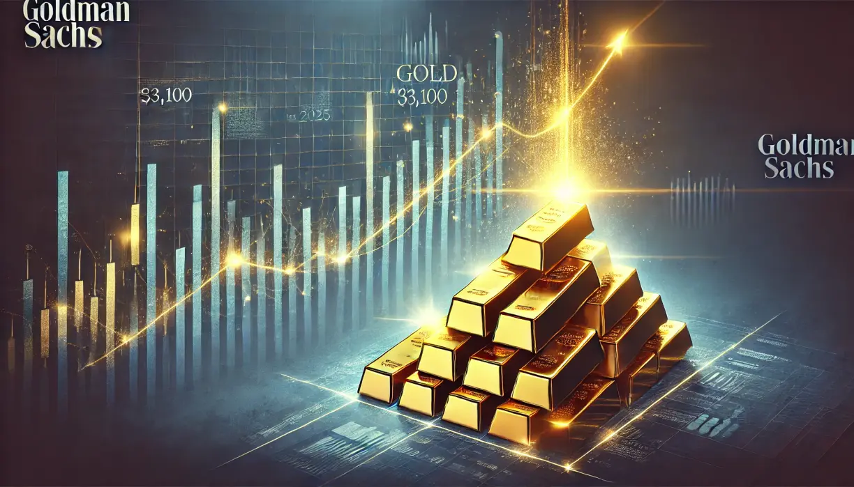 Gold prices will gain another 8% in 2025 to hit $3,100/oz – Goldman Sachs Research teaser image