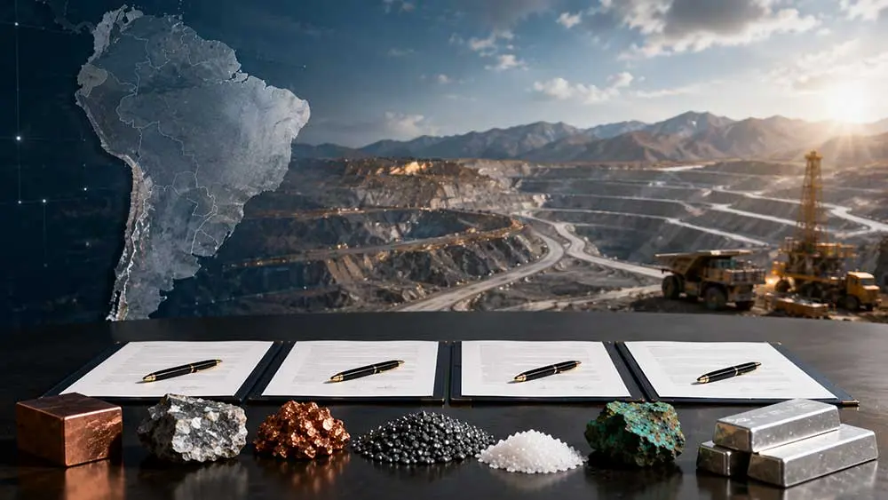 Four South American nations sign strategic minerals pact teaser image
