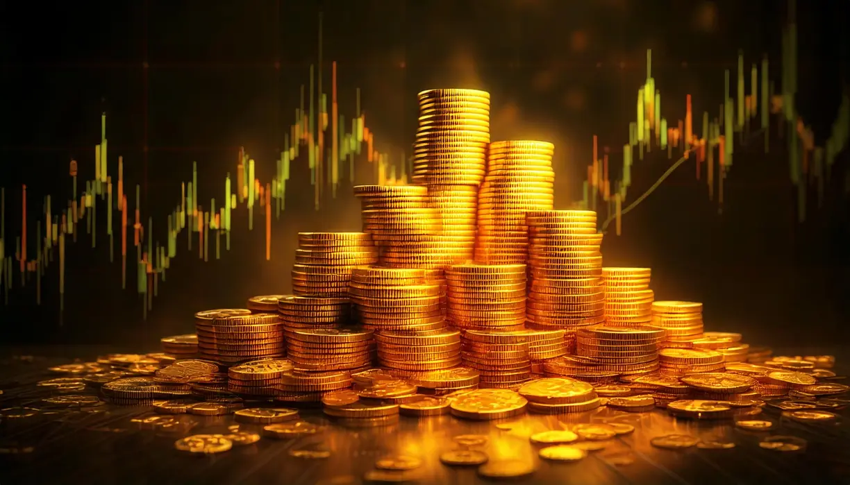 Gold retreats for a second consecutive day after surging to a new all-time record high teaser image