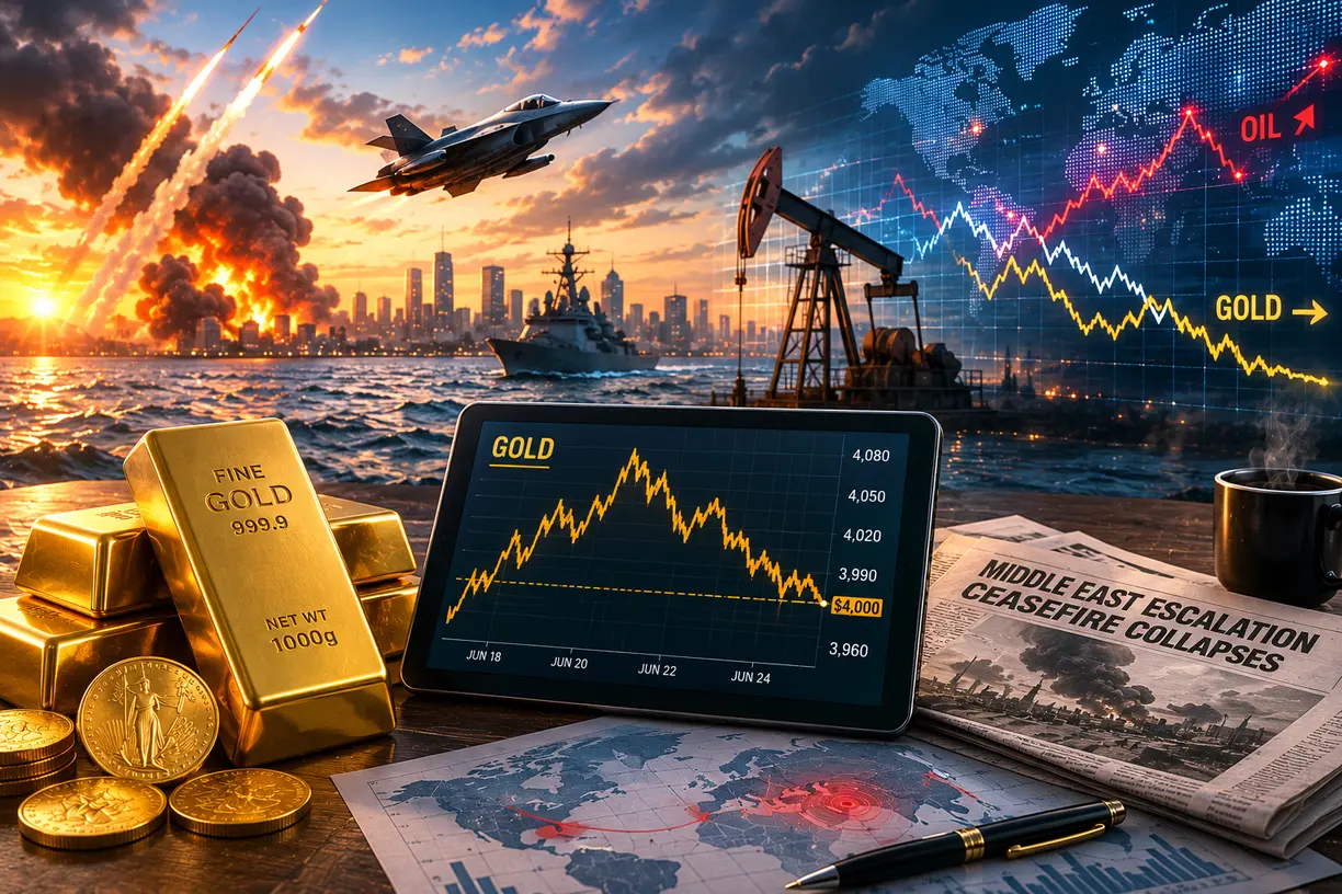 The loudest weekend of the war, and gold still wouldn't rally teaser image
