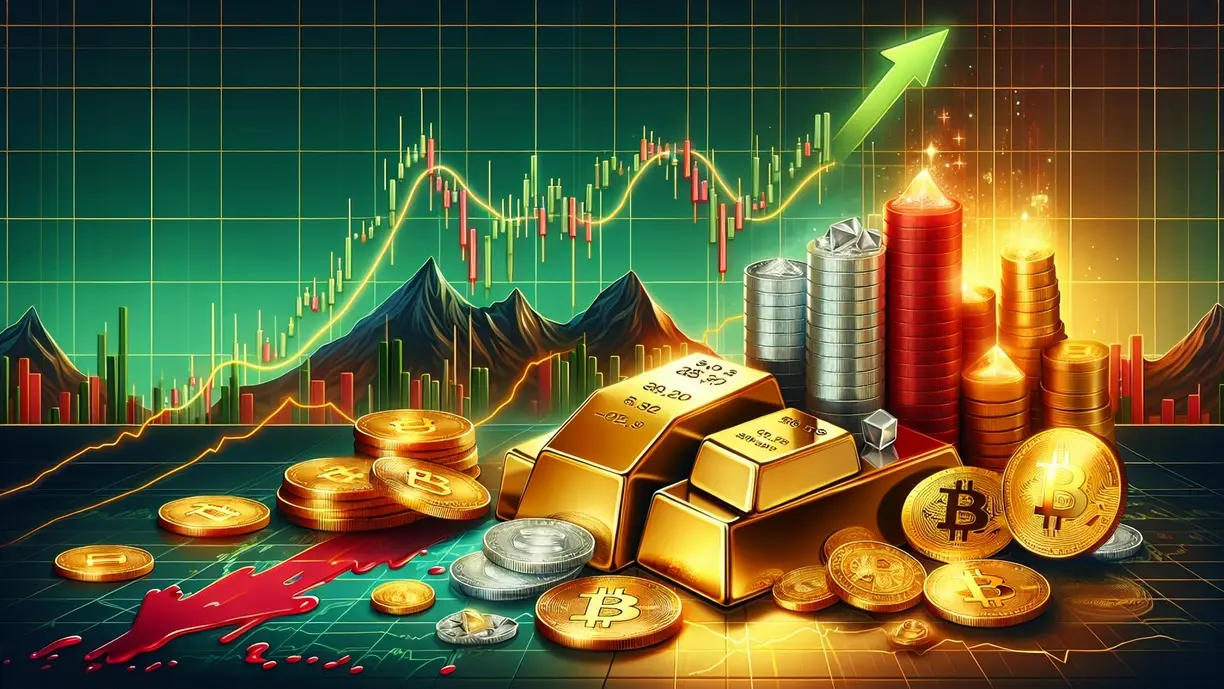 Stocks, gold, and silver rally, cryptos flash crash as Bitcoin sinks below $57k teaser image