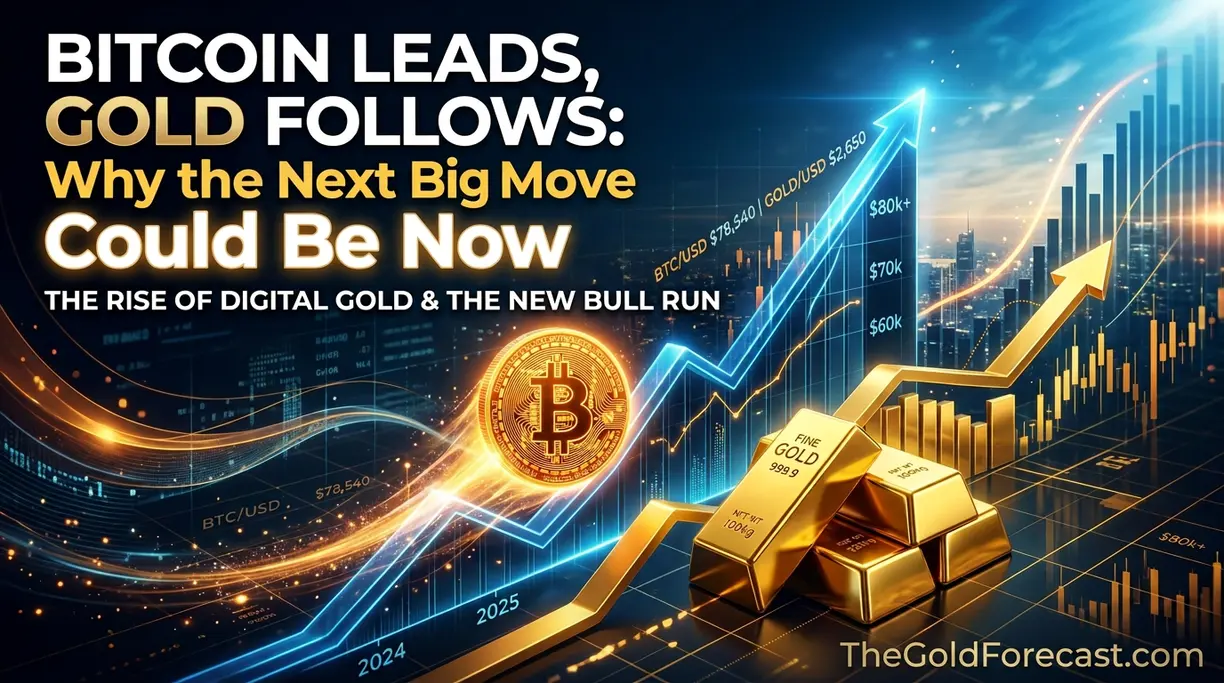 Bitcoin Leads, Gold Follows: Why the Next Big Move Could Be Now teaser image