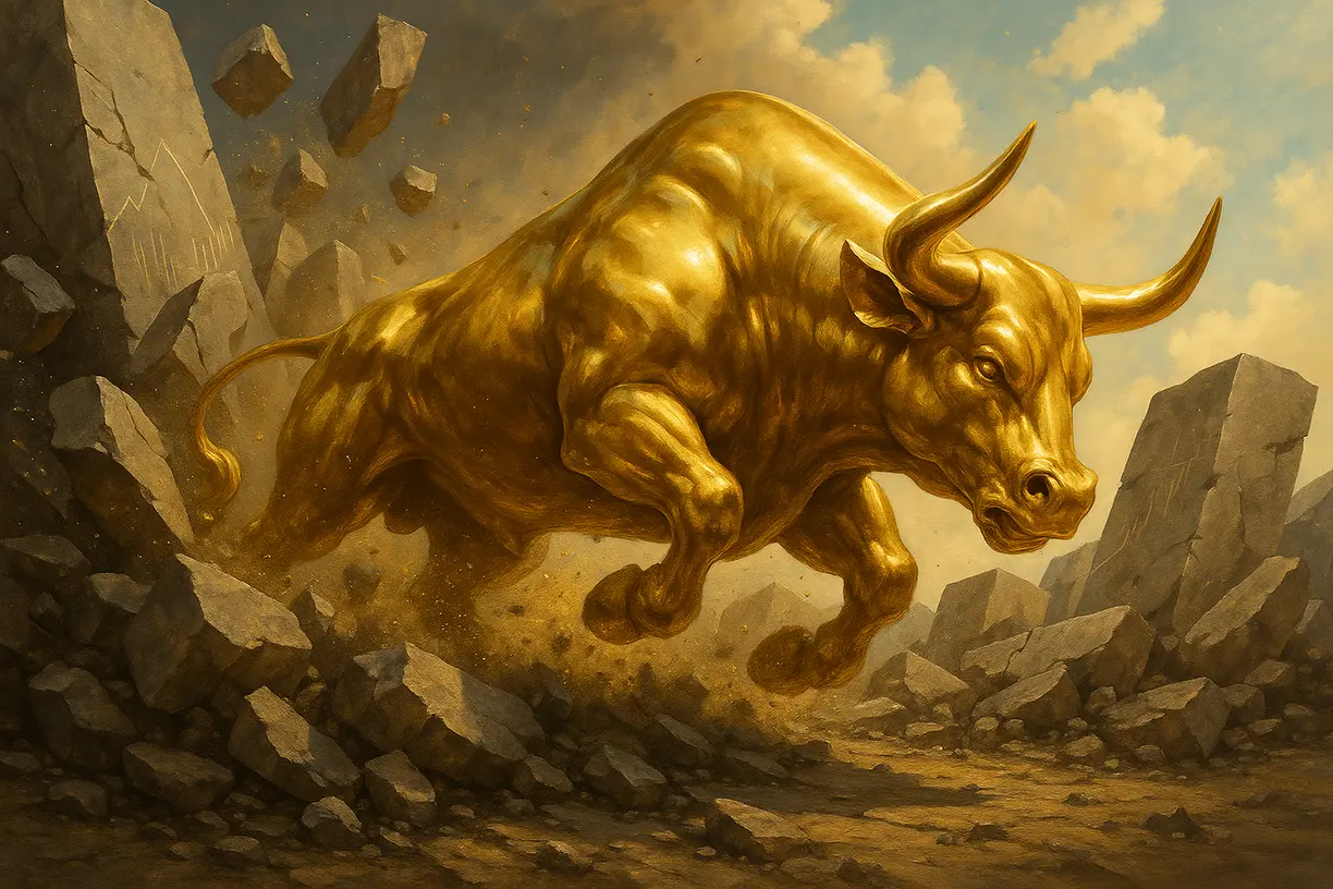Aggressive Fed rate cuts to drive gold back to record highs by year-end - ING’s Manthey teaser image