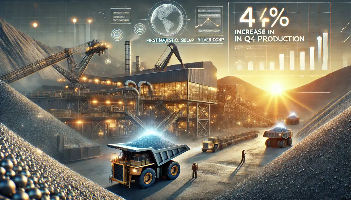 First Majestic reports a 4% increase in fourth-quarter production teaser image