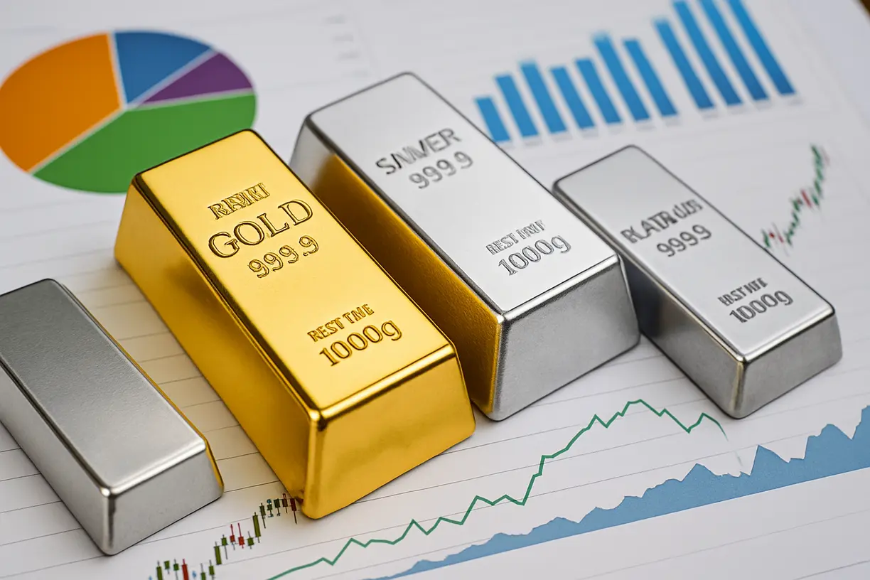 Are gold, silver, and platinum effective safe haven investments in 2025? – Saxo Bank teaser image