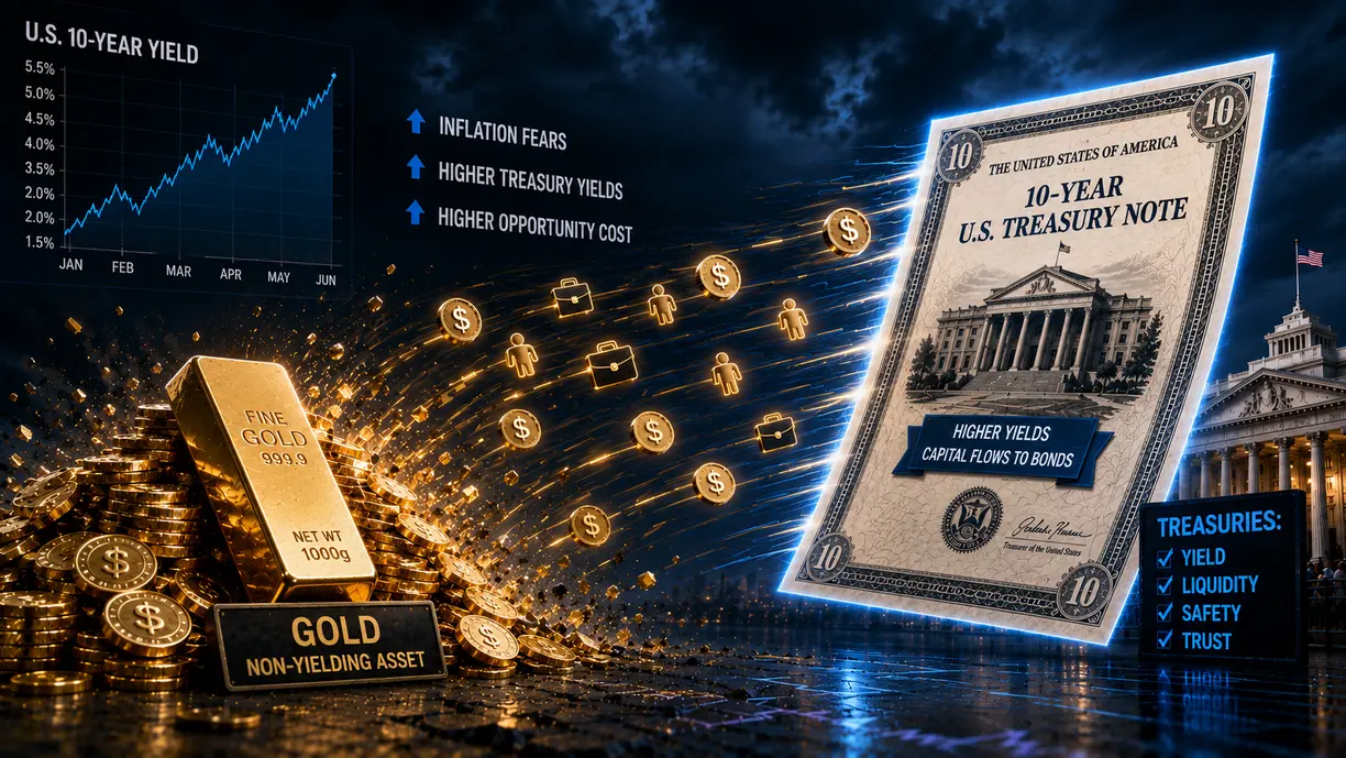 Gold price could struggle through 2026 as it loses safe-haven status to US bonds - BI’s McGlone teaser image