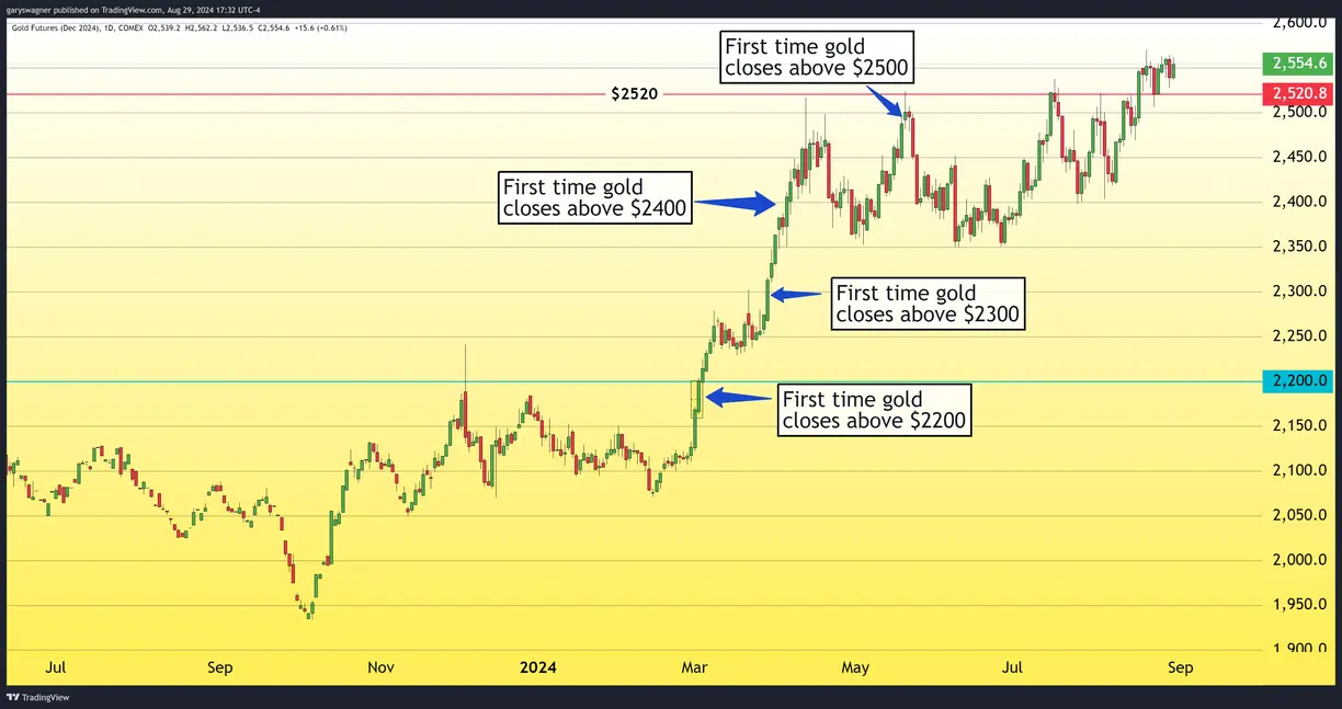 Gold's remarkable performance in 2024 appears poised for further gains teaser image