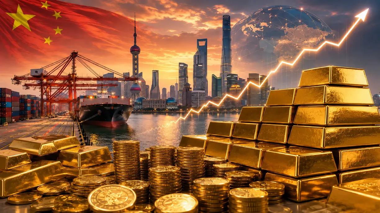 China increases gold reserves by 9.95 tonnes in May for 19th straight month of purchases teaser image