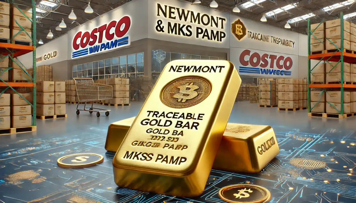 Traceable gold bars from Newmont and MKS PAMP now available at Costco teaser image