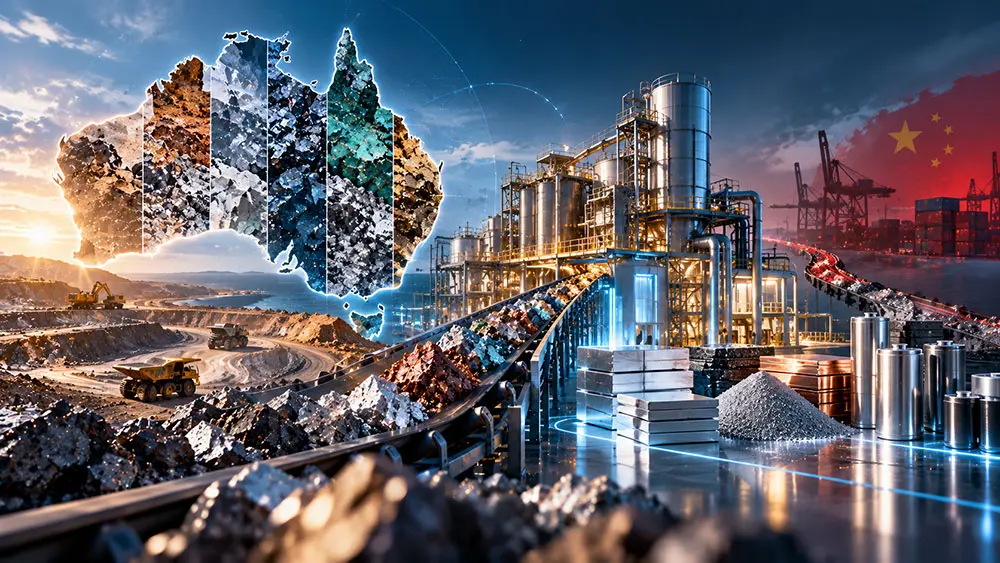 Australia revamps critical minerals strategy, targeting refining edge over China teaser image