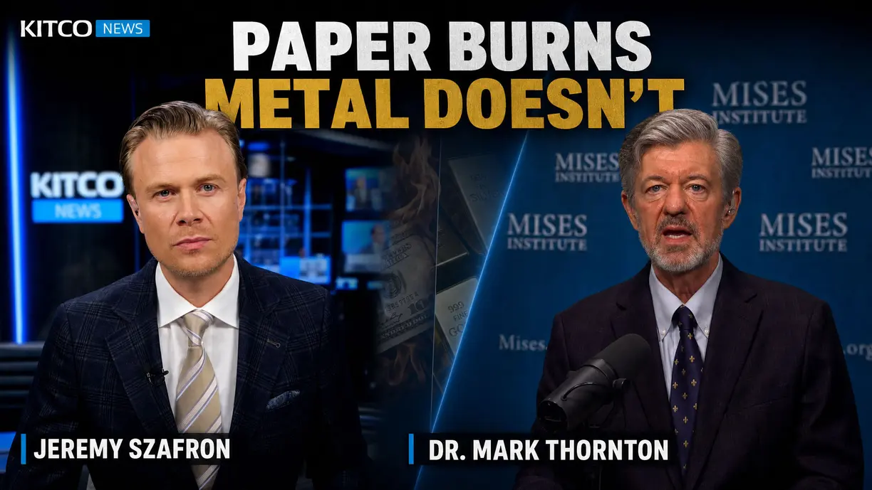 AI borrowed $400 billion this year, and Mark Thornton says every paper-dollar asset is at risk teaser image