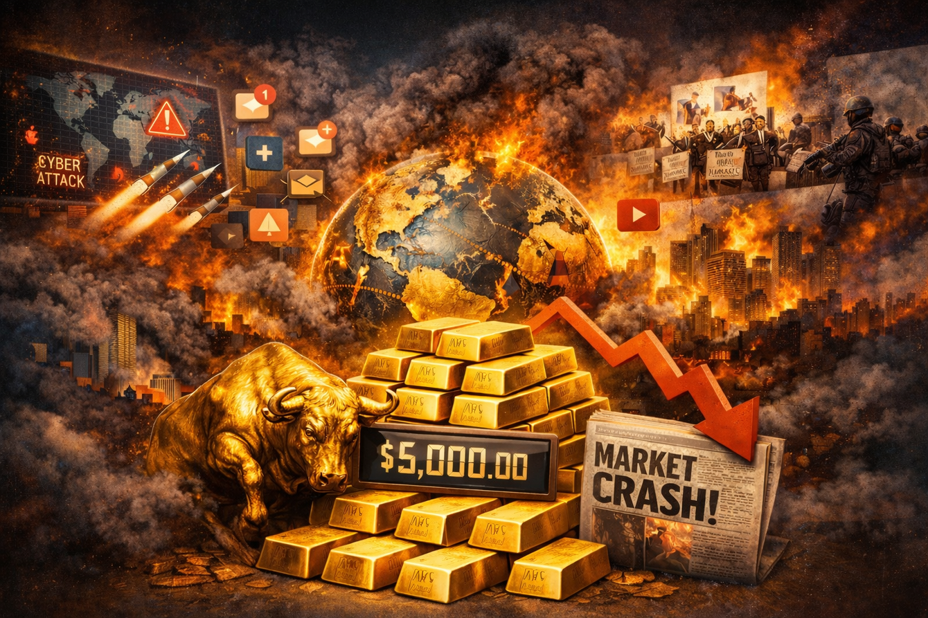 With the world just one post away from chaos, now is not the time to short gold teaser image