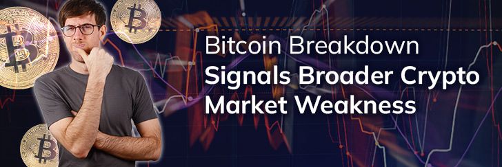 Bitcoin breakdown signals broader crypto market weakness teaser image