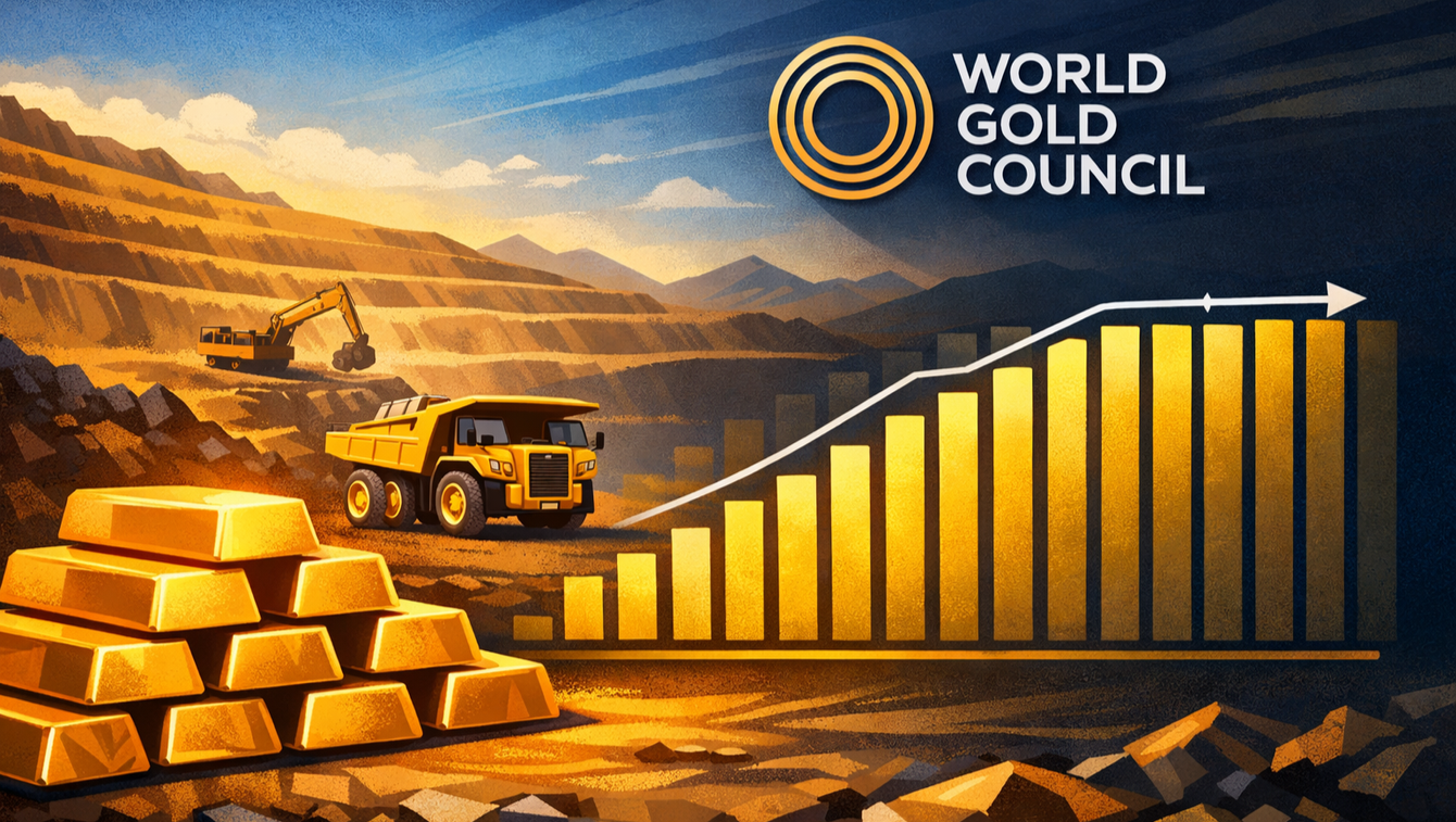 Gold mining output to peak in 2027 with gradual plateau rather than sharp drop – World Gold Council teaser image