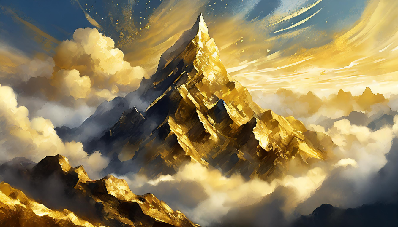 Gold retreats after record-breaking streak, suggesting profit-taking teaser image