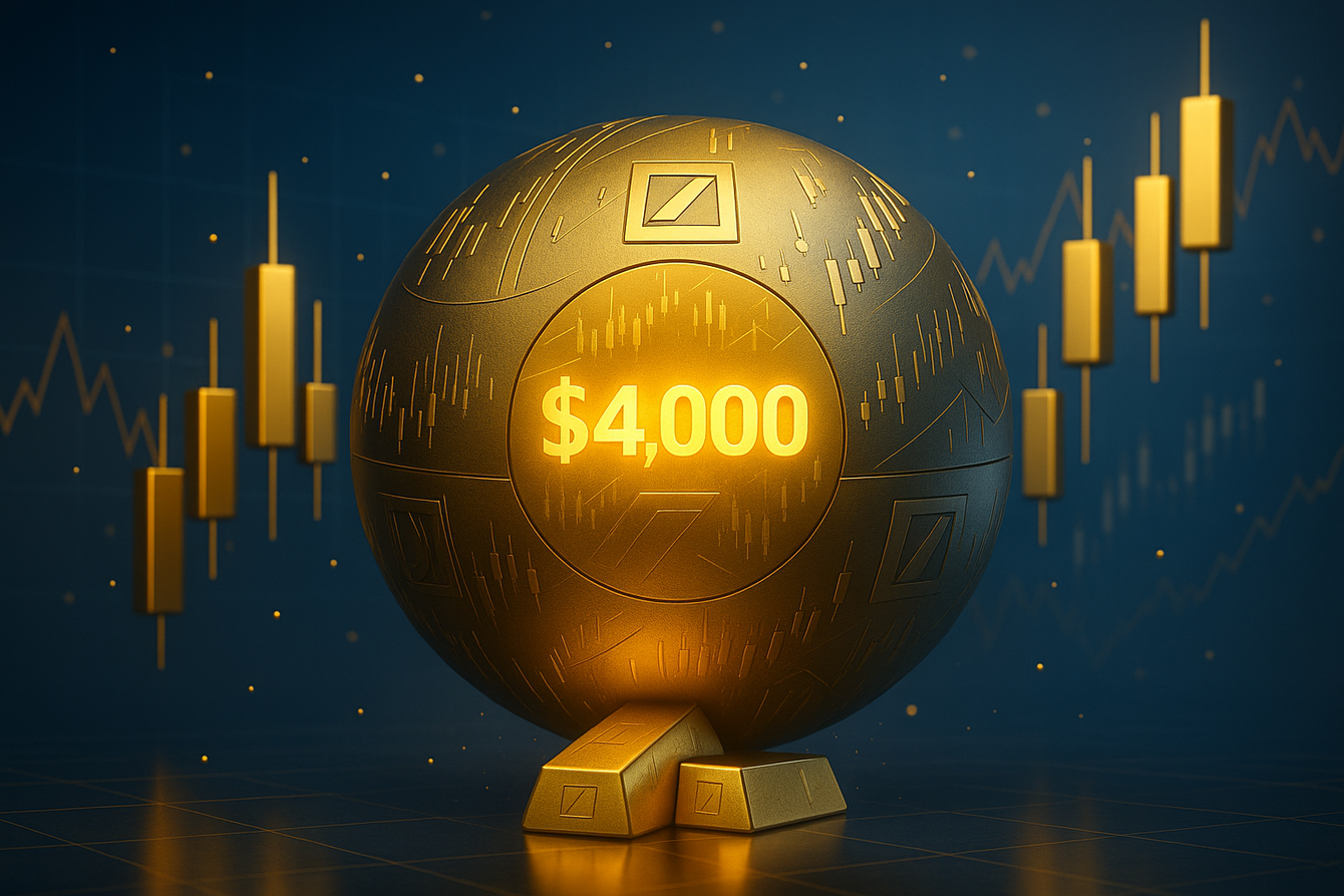 Deutsche Bank raises gold forecast to $4,000 by 2026 teaser image