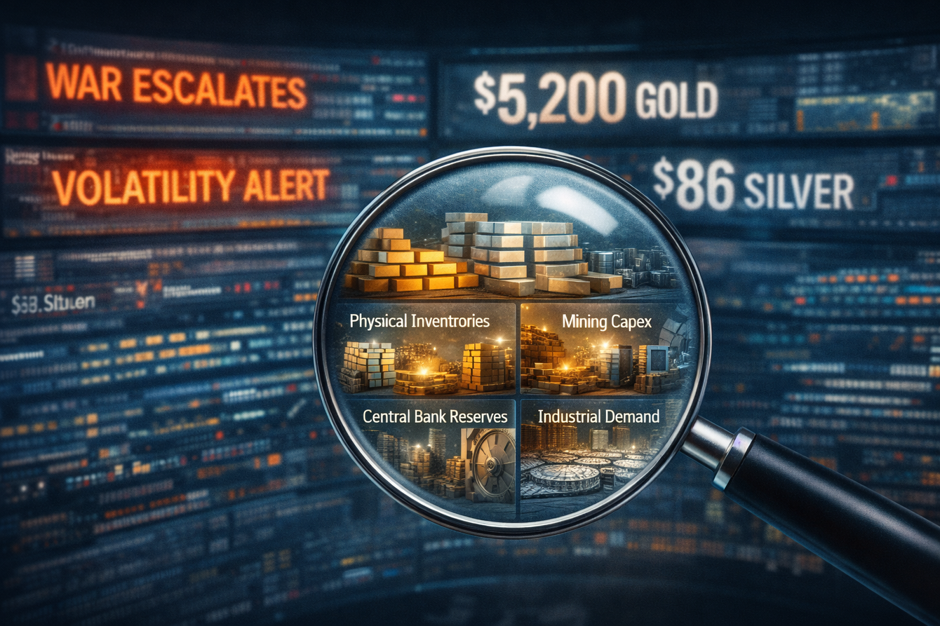 Safe-haven rally masks deeper drivers in gold and silver markets- Bawden Capital teaser image