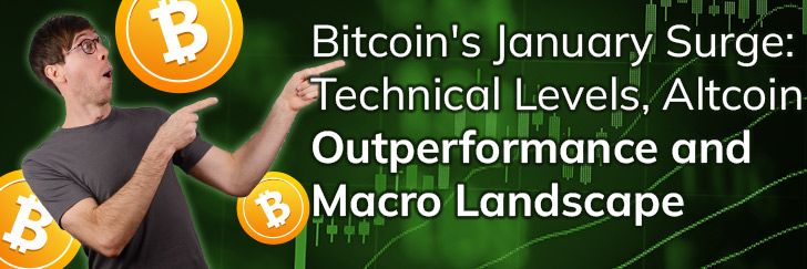 Bitcoin's January surge: Technical levels, Altcoin outperformance and macro landscape teaser image