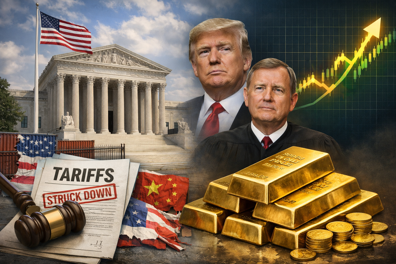 Gold continues to rally after Supreme Court strikes down Trump tariffs, experts say the battle is far from over teaser image