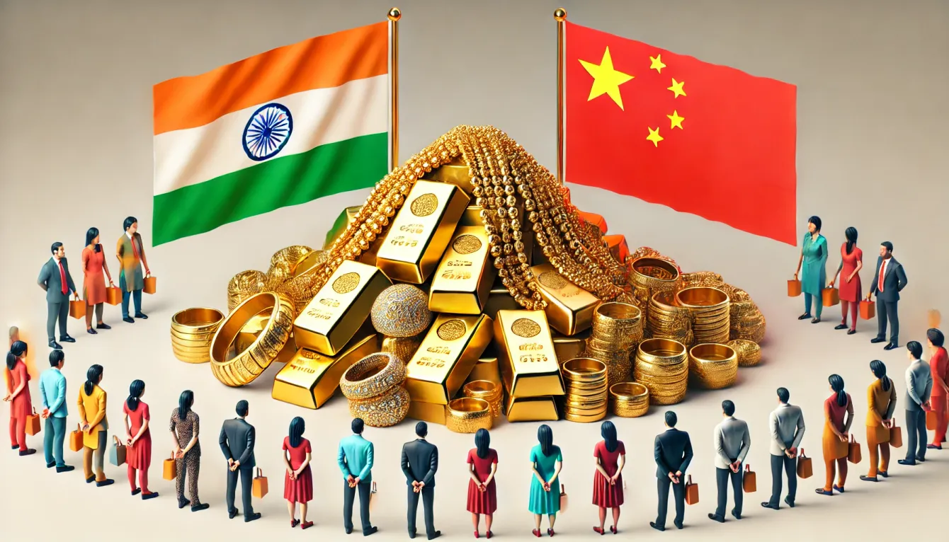 Asian demand is driving gold, with India and China now taking turns dictating price action teaser image