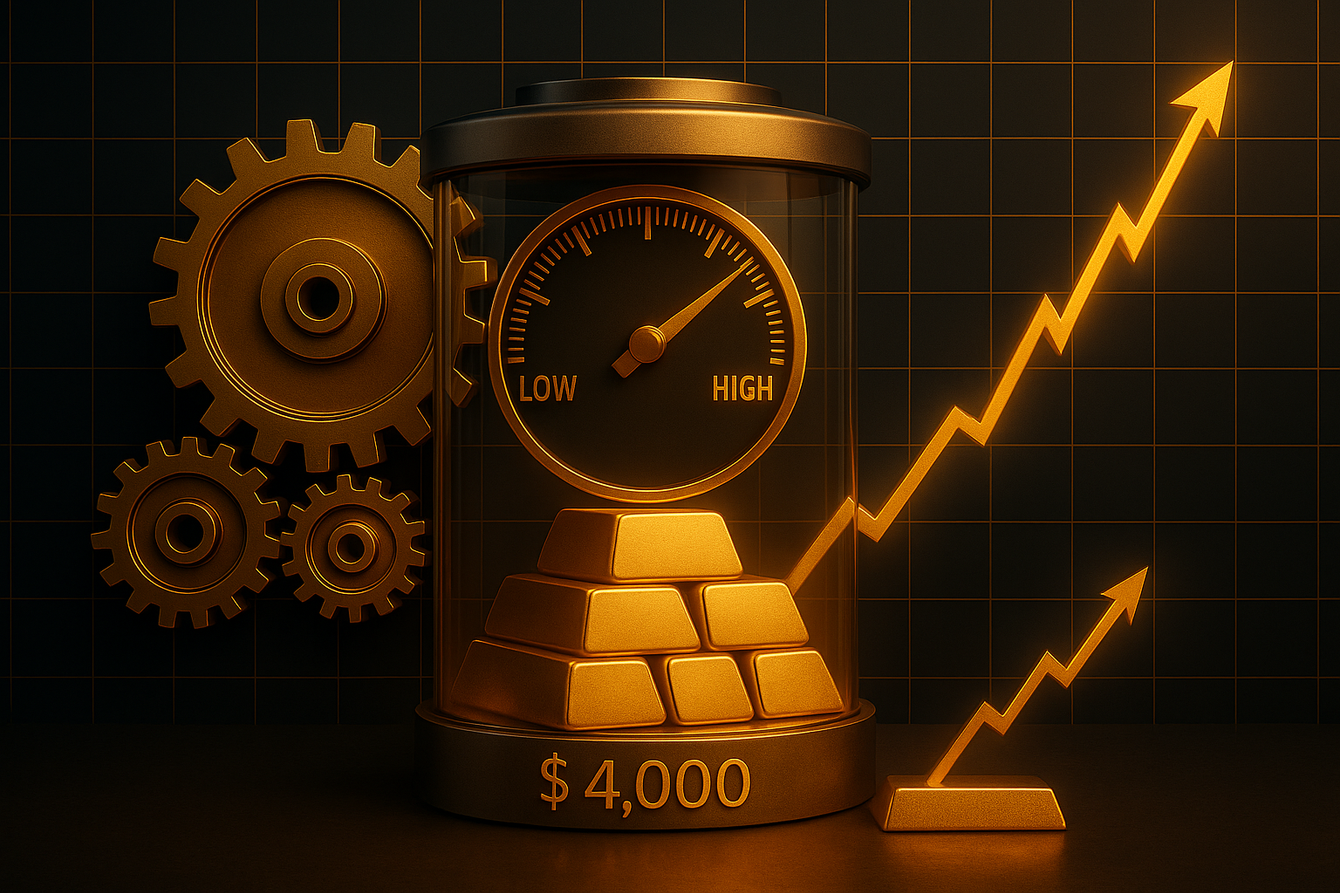 Gold holds above $4,000 as Fed uncertainty halts rally toward record highs teaser image