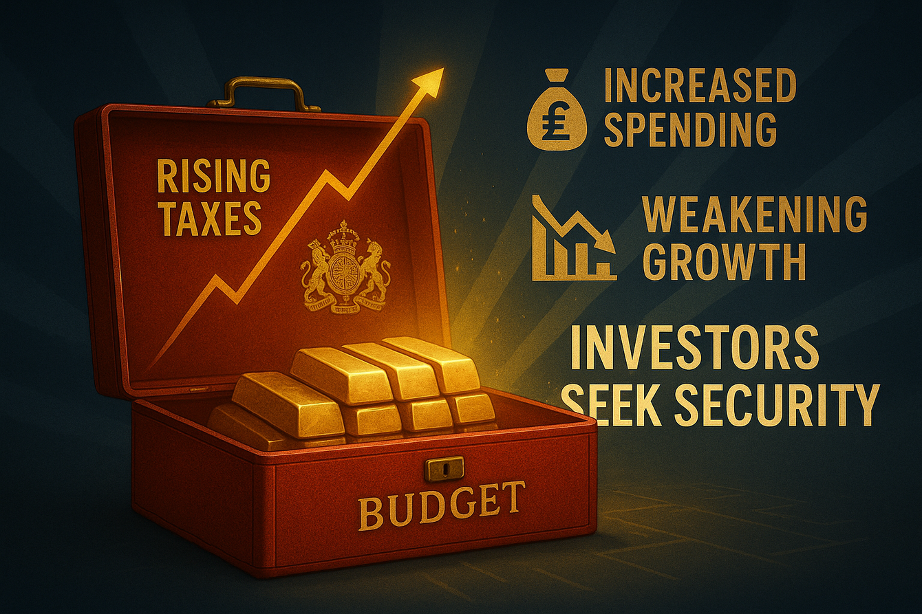 UK budget’s tax hikes and spending increases could drive investors to physical bullion - Solomon Global teaser image