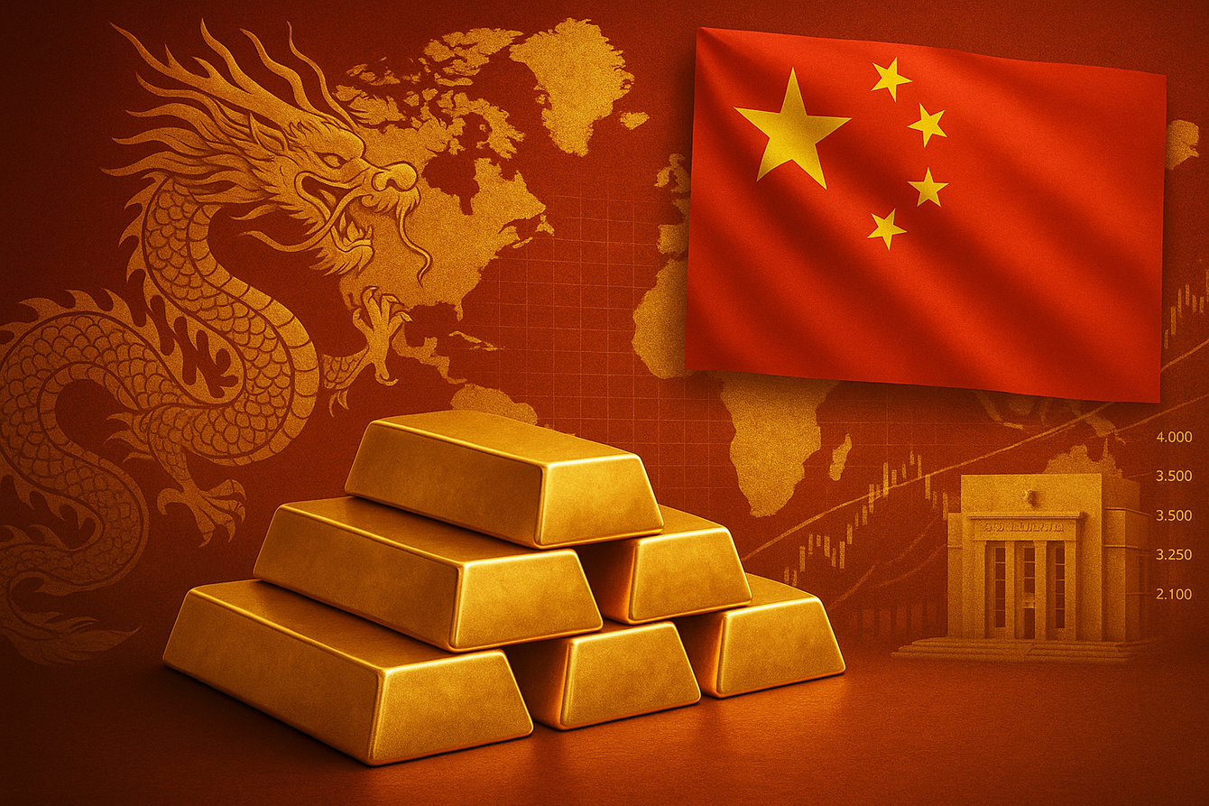 China’s central bank bought 2 tonnes of gold in August; demand is slowing but still supports long-term price uptrend. teaser image