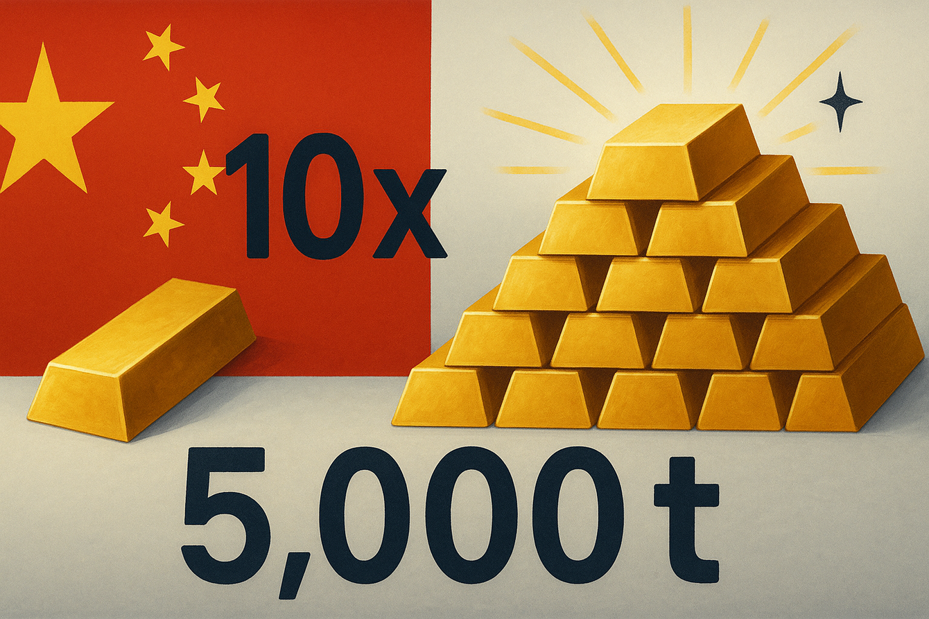China’s 2025 gold purchases likely 10X higher than the official 25 tons, real total reserve tops 5,000 tons - SocGen teaser image