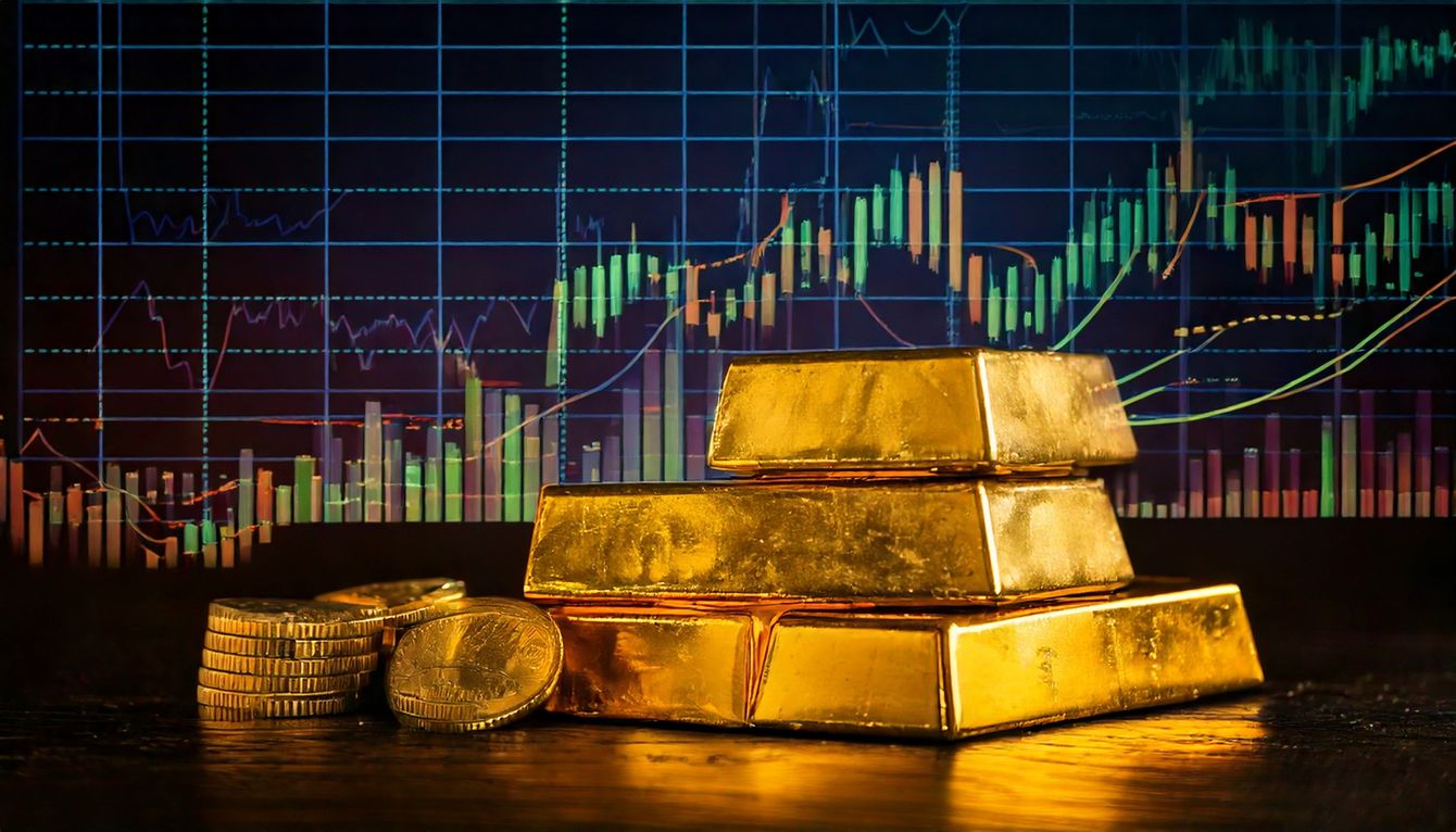 Gold has minor drawdowns on the eve of Powell Speech teaser image