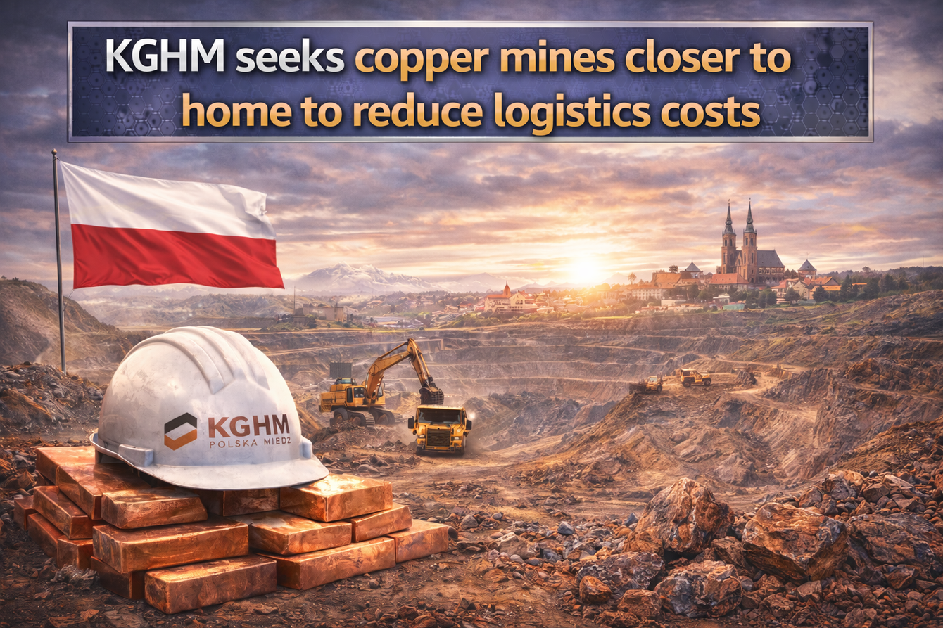 KGHM seeks copper mines closer to home to reduce logistics costs teaser image
