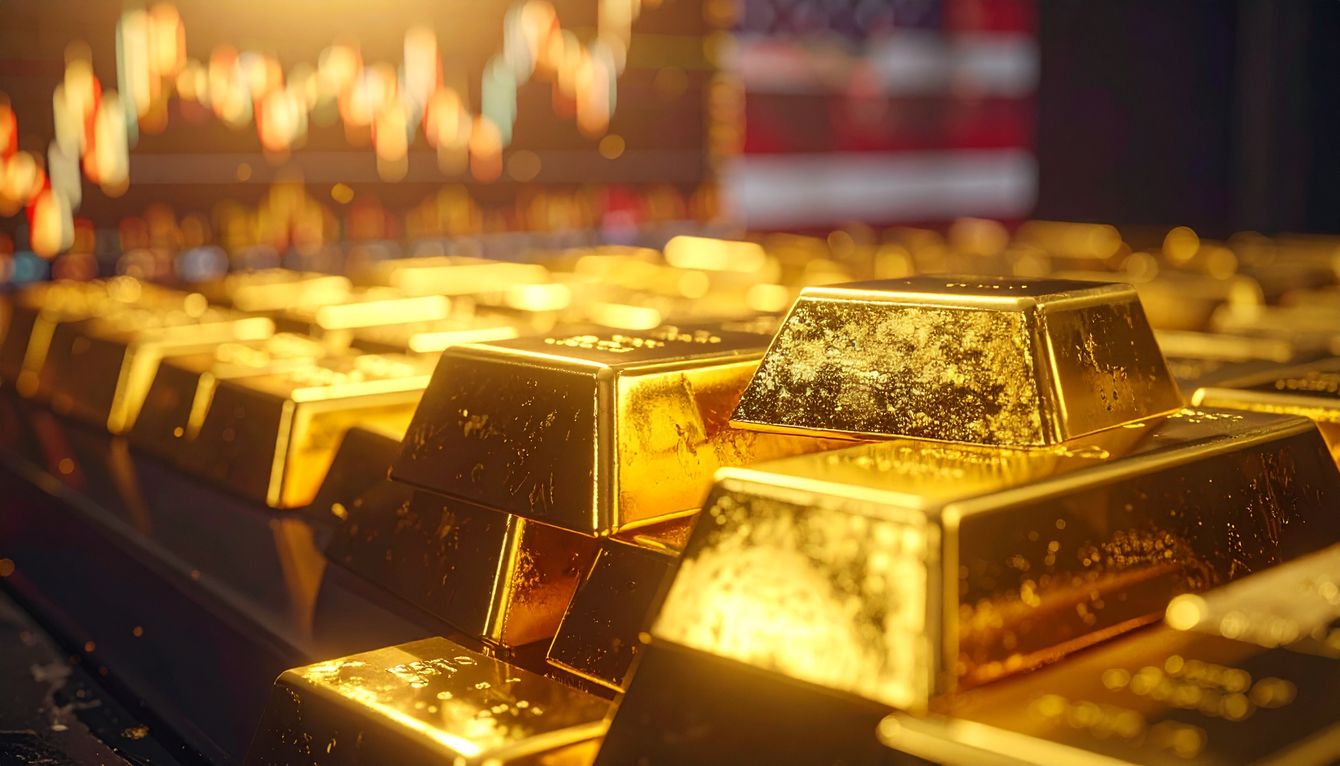 Gold retreats from record highs as markets await Federal Reserve decision teaser image