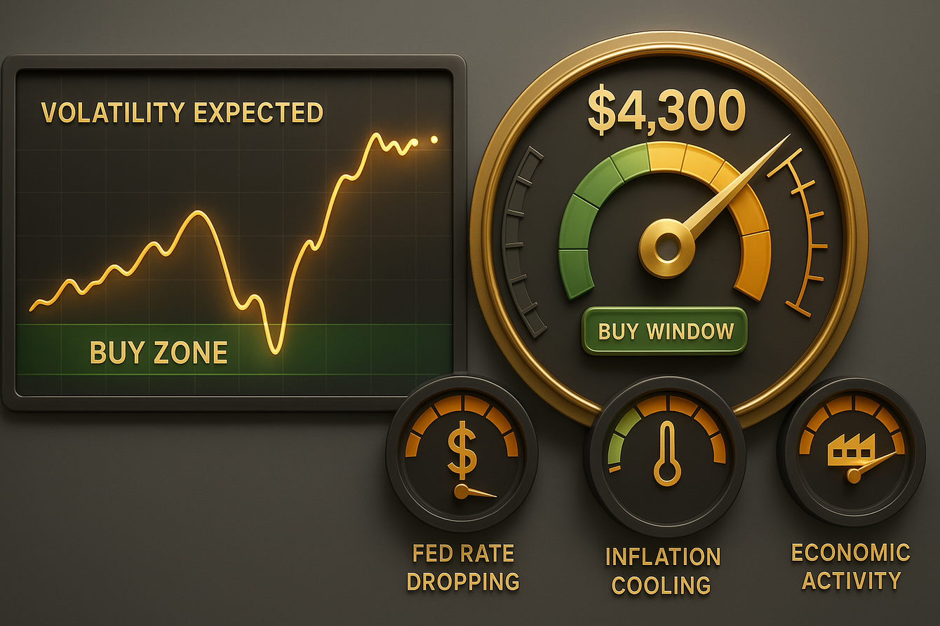 Gold may be volatile next week, but analysts recommend buying the dip teaser image