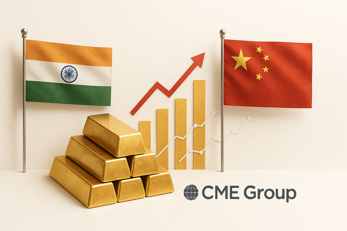 Chinese and Indian gold demand are fueling Asia’s surging derivatives market – CME Group teaser image