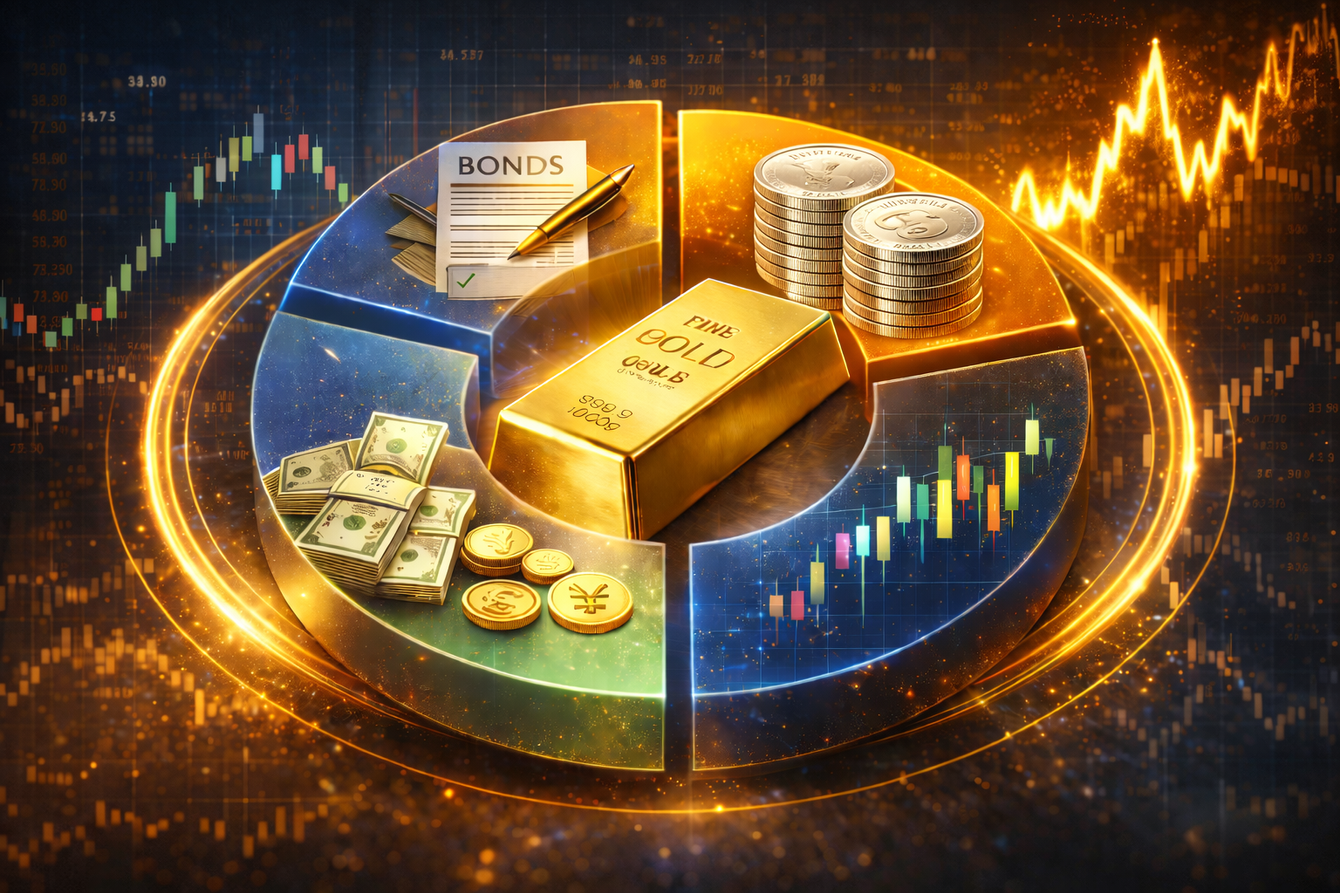 Gold can be volatile, but it's still an important portfolio diversifier, says MarketVector’s Yang teaser image
