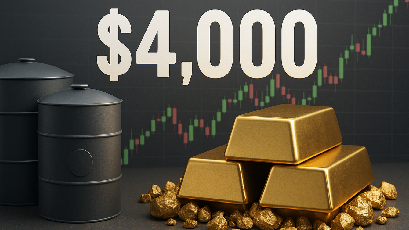 The price gap between oil and gold points to a recession and $4,000 gold - Bloomberg’s Mike McGlone teaser image