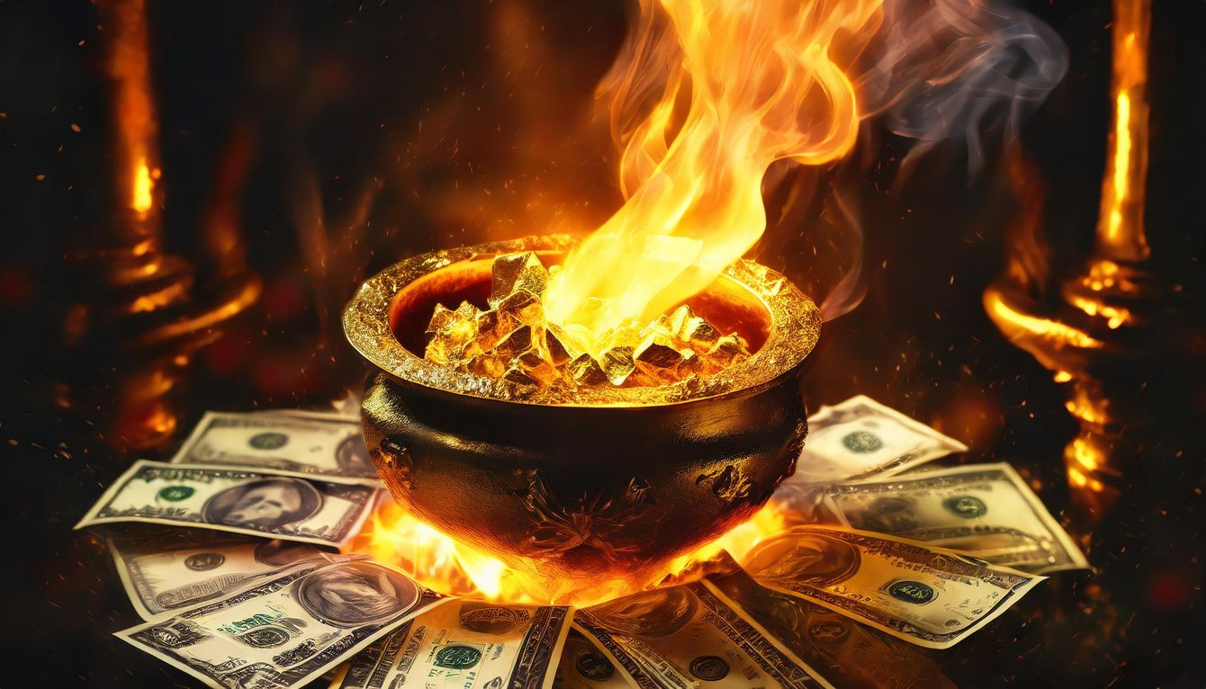 Gold and silver rally turns bearish; after hawkish Fed comments trigger the Friday reversal teaser image