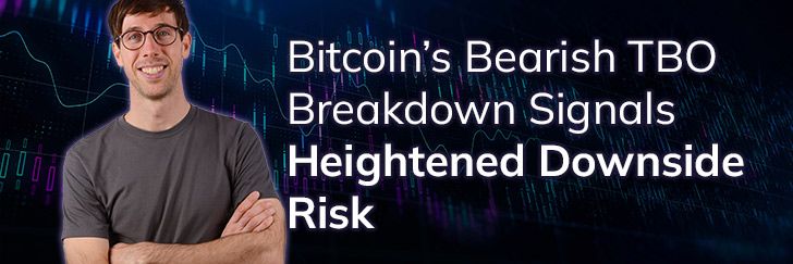 Bitcoin’s bearish TBO breakdown signals heightened downside risk teaser image