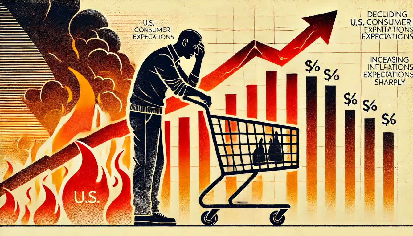 Preliminary Consumer Sentiment falls to 50.8 in May, inflation fears spike higher teaser image