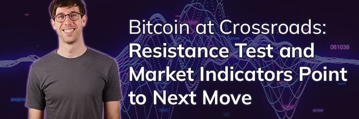 Bitcoin at crossroads: Resistance test and market indicators point to next move teaser image