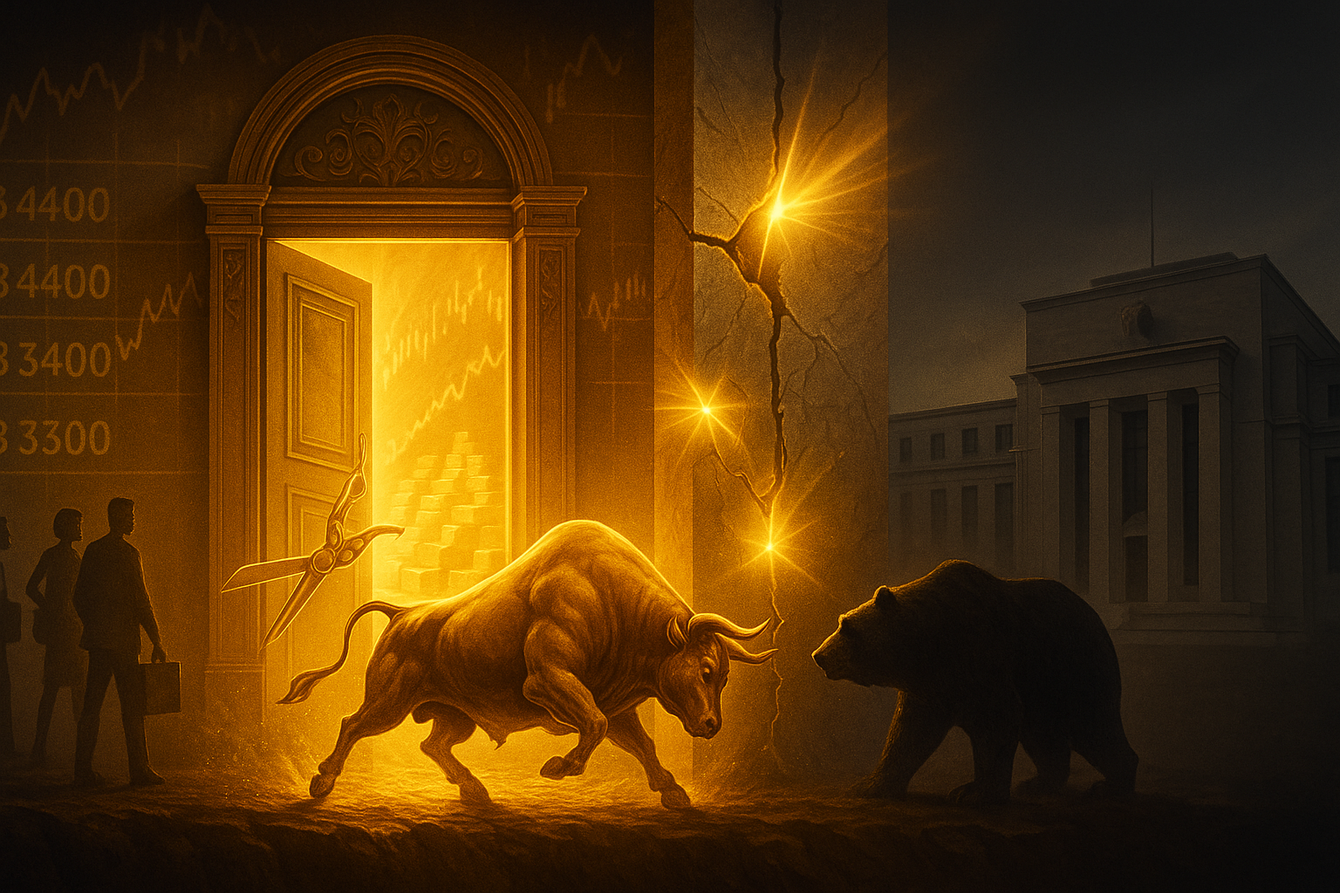 Wall Street, Main Street bullish on gold as Powell opens door to September rate cut teaser image