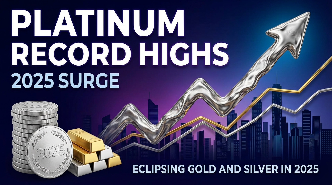 Platinum surges to record highs, eclipsing gold and silver in 2025 teaser image