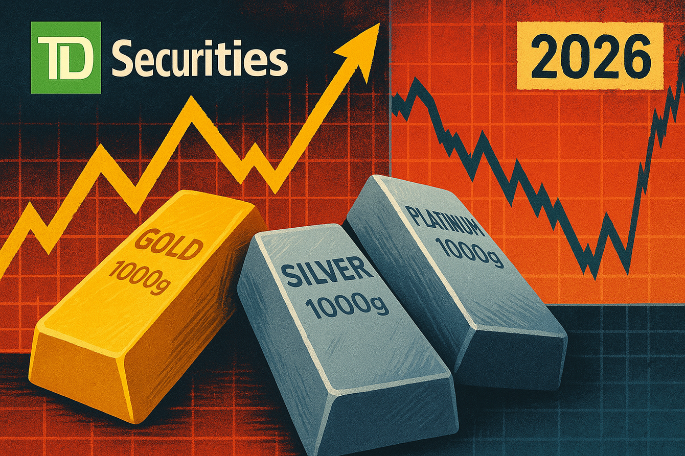 Gold up to $4,400, silver down to mid-$40s, but PGMs will lead the pack in 2026 – TD Securities teaser image