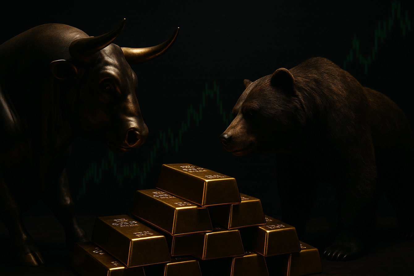 Wall Street evenly divided on gold’s near-term direction, Main Street retains its bullish bias with a raft of consumer data on deck teaser image