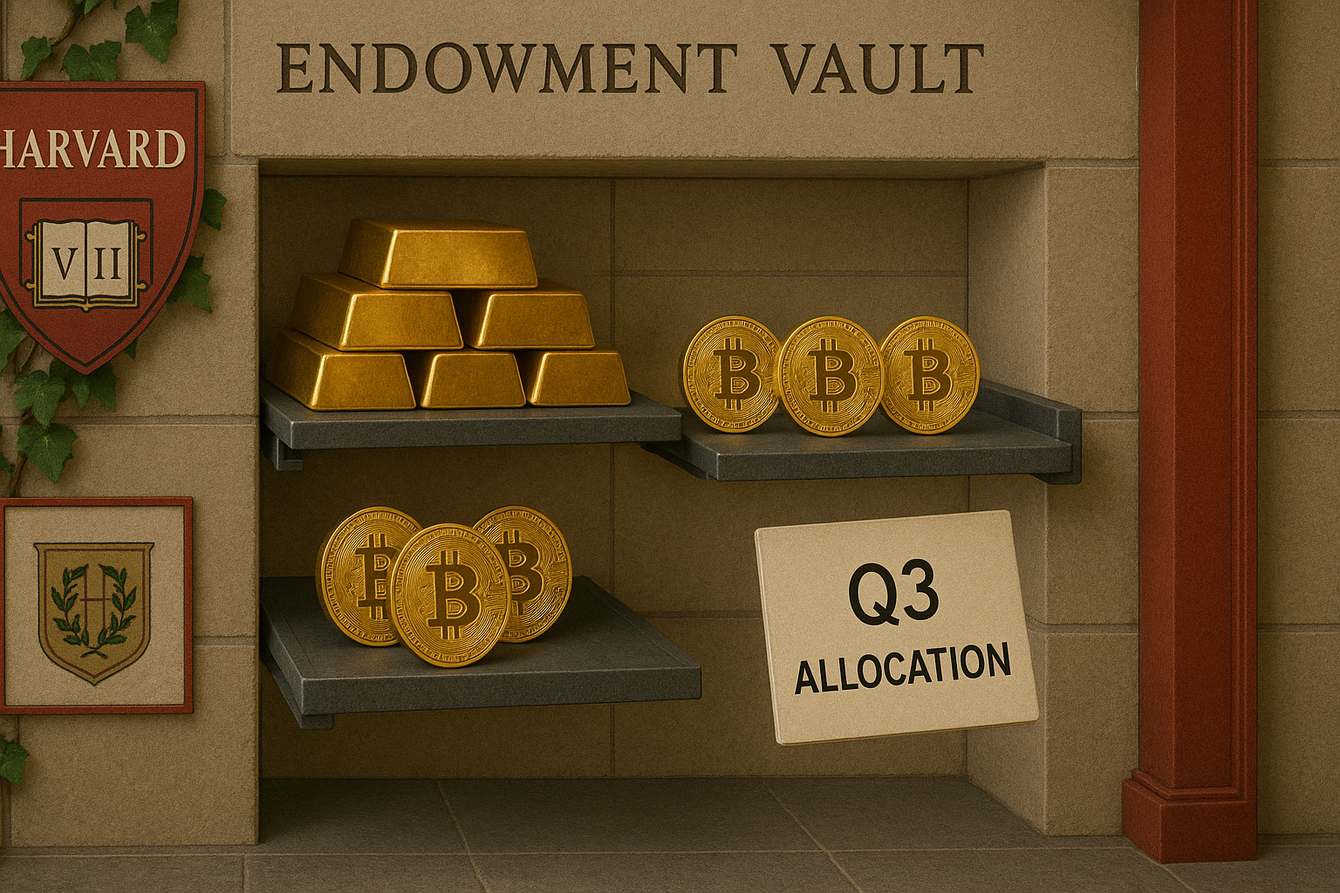 Harvard endowment fund increases holdings in Bitcoin and gold in Q3 teaser image