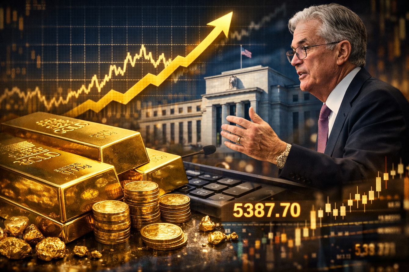 Powell dismisses gold’s rally above $5,300, says Fed is not losing credibility teaser image